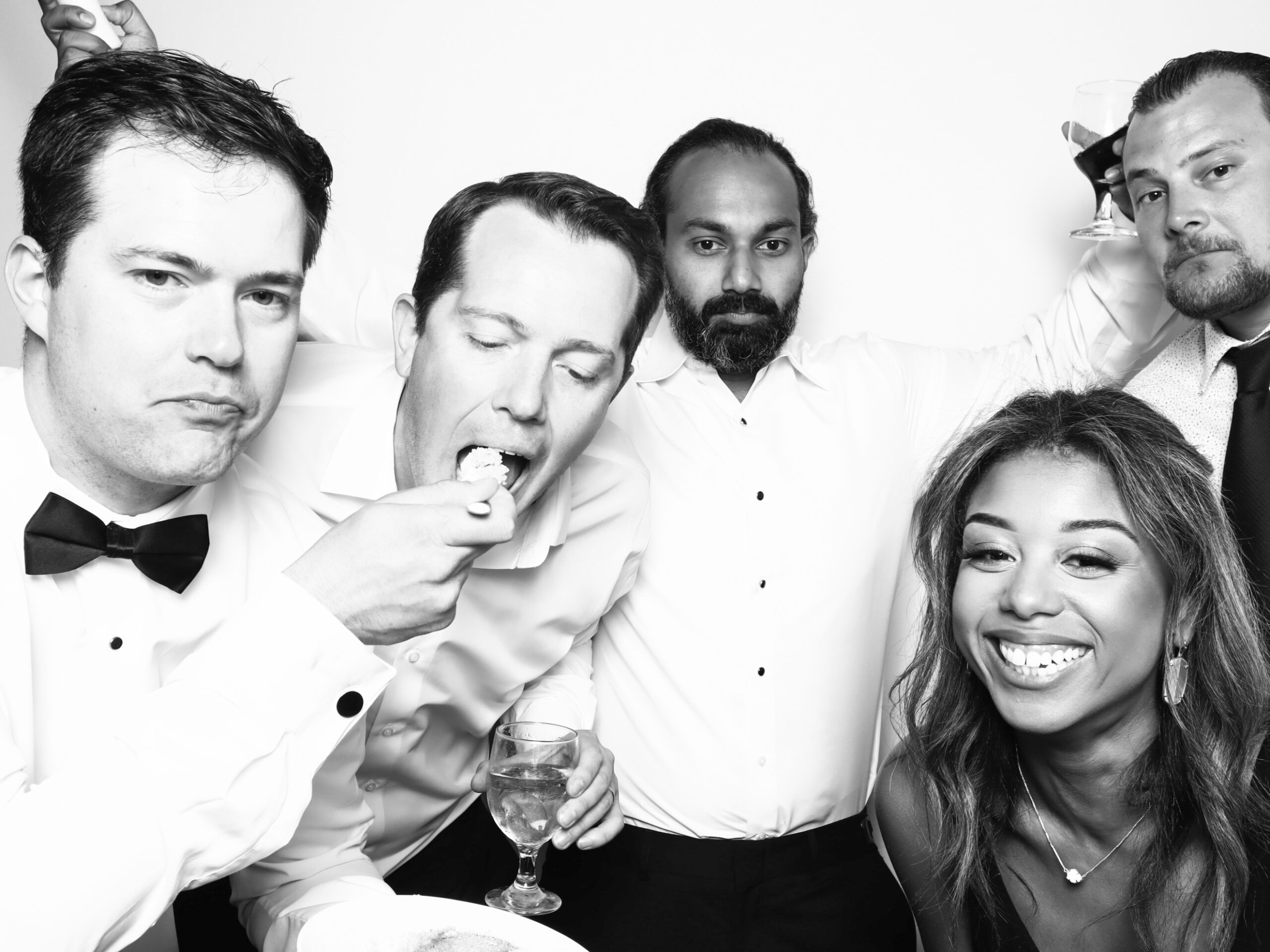 360 Photo Booth Rental Price List:Guest enjoying a 360 photo booth at a luxury wedding in Orlando
