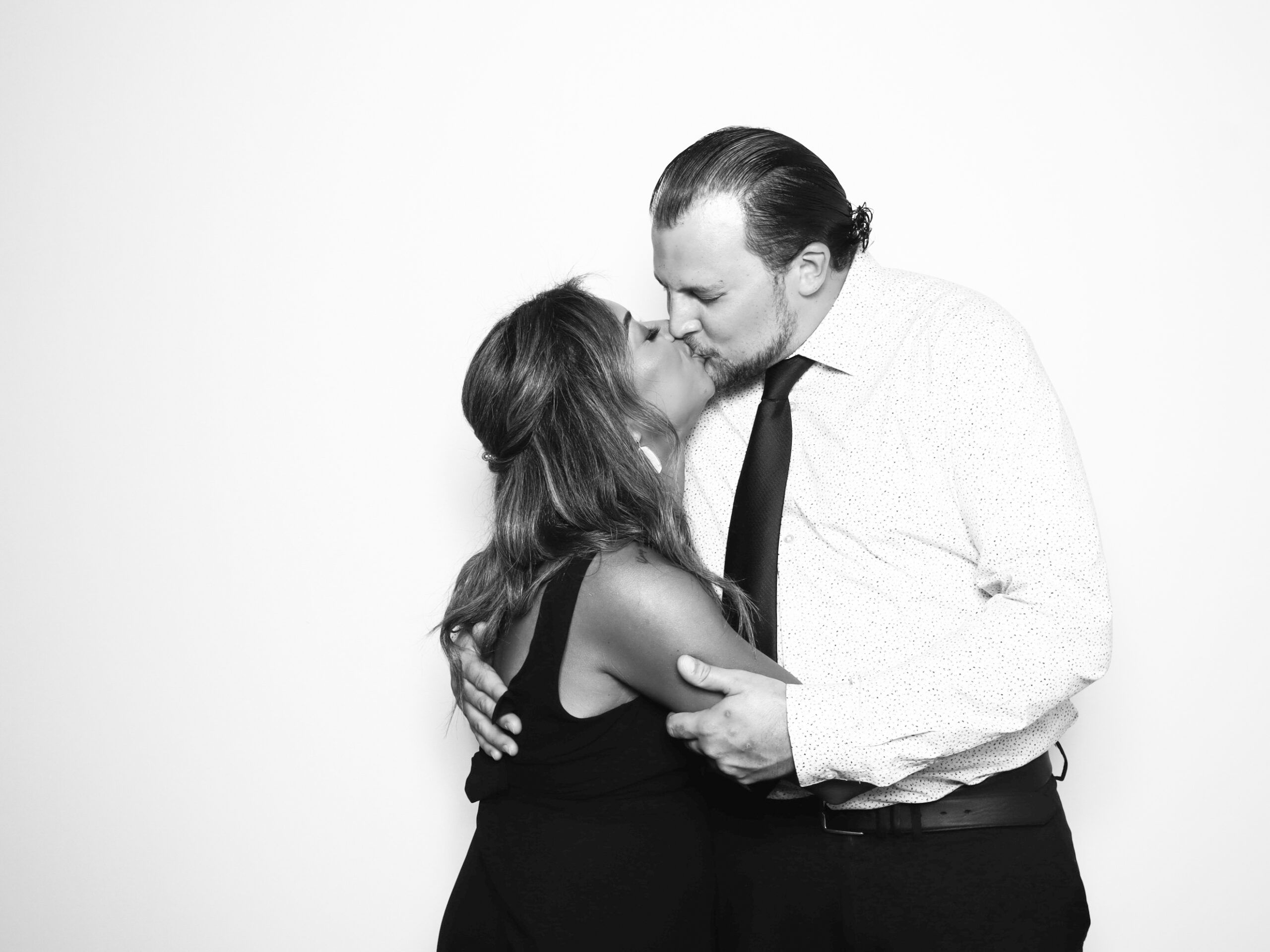 Photo Booths for Corporate Events:Corporate team interacting at a branded photo booth