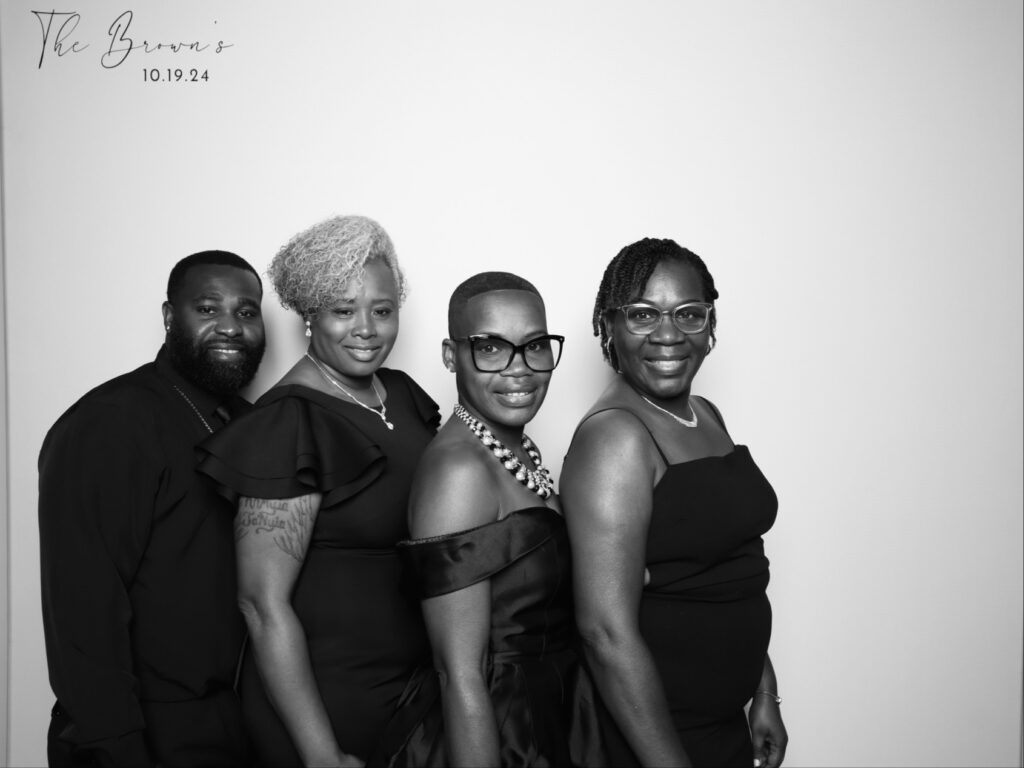 Branded photo booth at a corporate activation in Florida