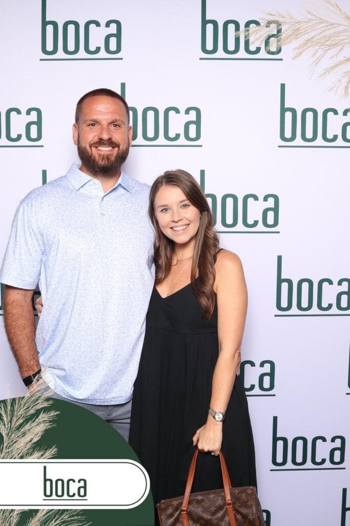 Premium Photo Booth Service for Unforgettable Events 1 Corporate brand activation using a custom photo booth with data capture