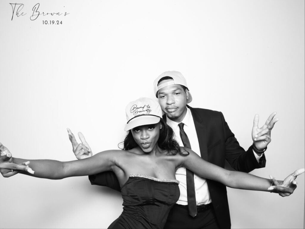 Luxury 360 photo booth experience at wedding in Central Florida