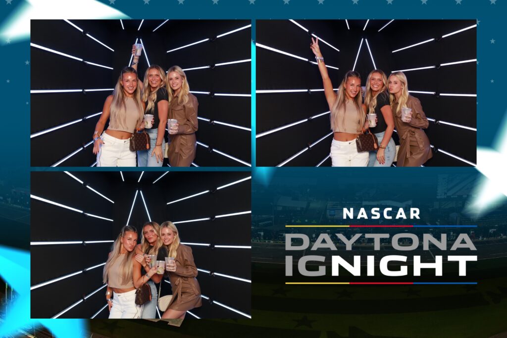 Digital photo booth activation on the Daytona Beach Boardwalk