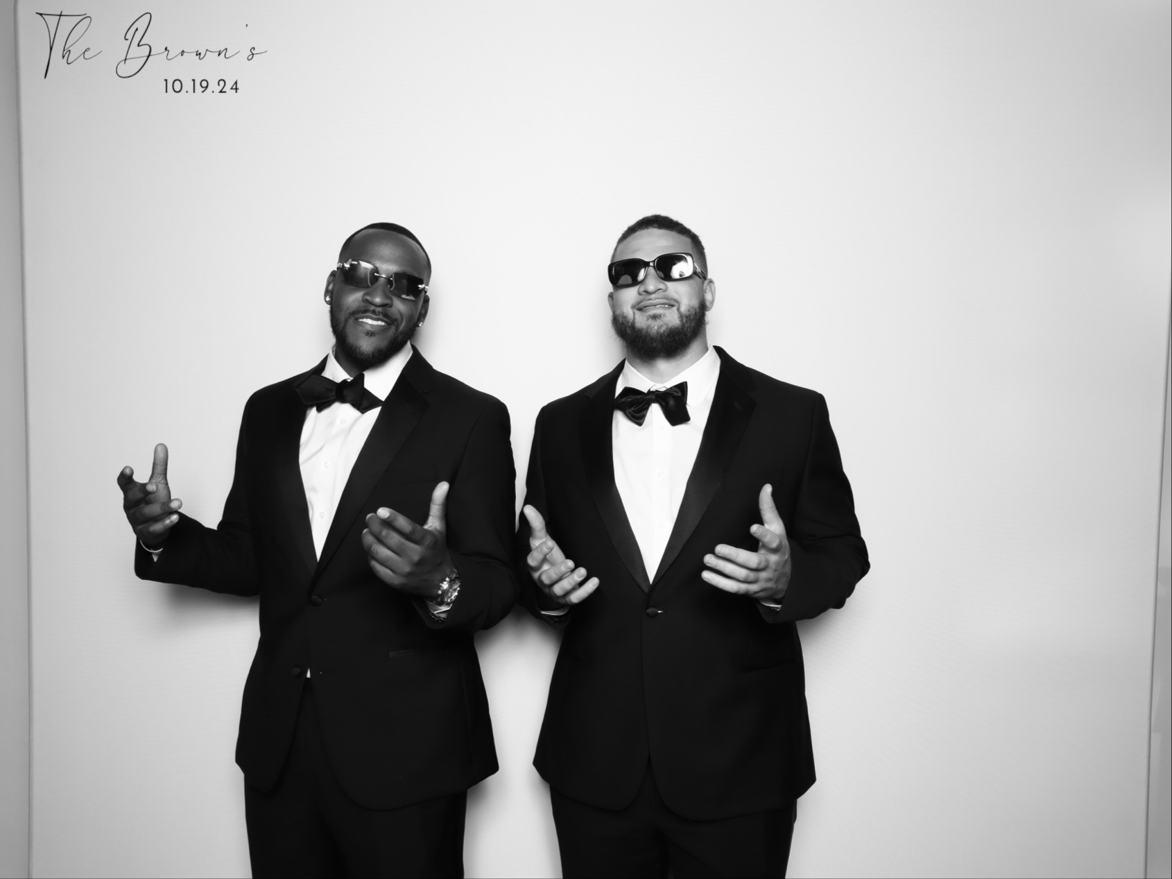 Event Photo Booth Caribe Royale Orlando: Professional DSLR photo booth at Caribe Royale holiday gala