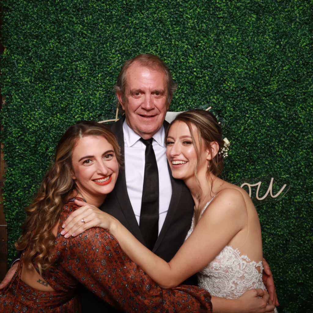 Photo booth capturing guests at corporate brand activation