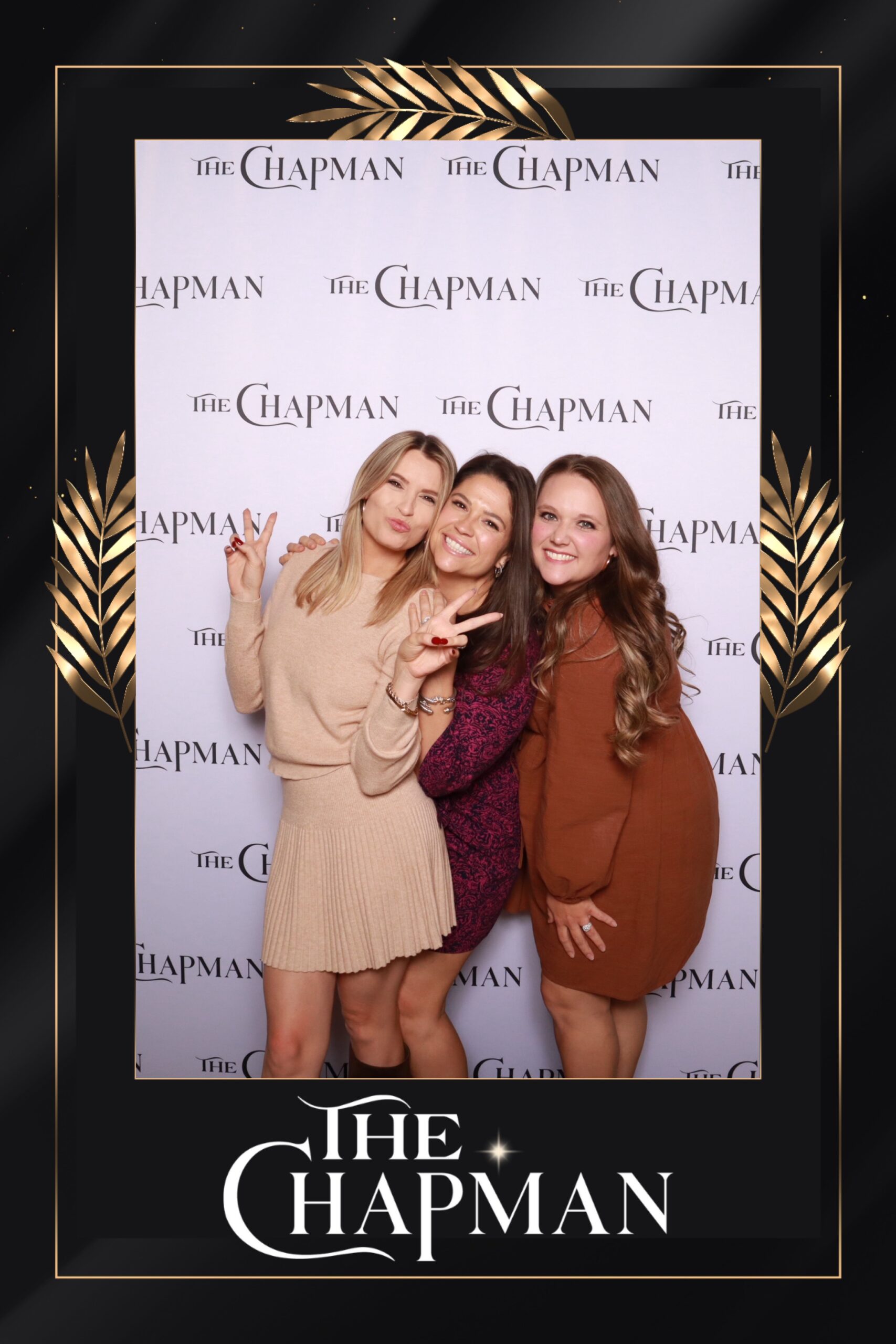 Guests enjoying the Pro DSLR Corporate Photo Booth at The Chapman in Winter Park