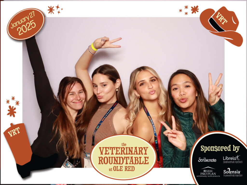 Veterinary Roundtable Live Podcast VMX 2025 Photo Booth