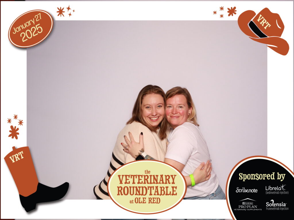 Veterinary Roundtable Live Podcast VMX 2025 Photo Booth