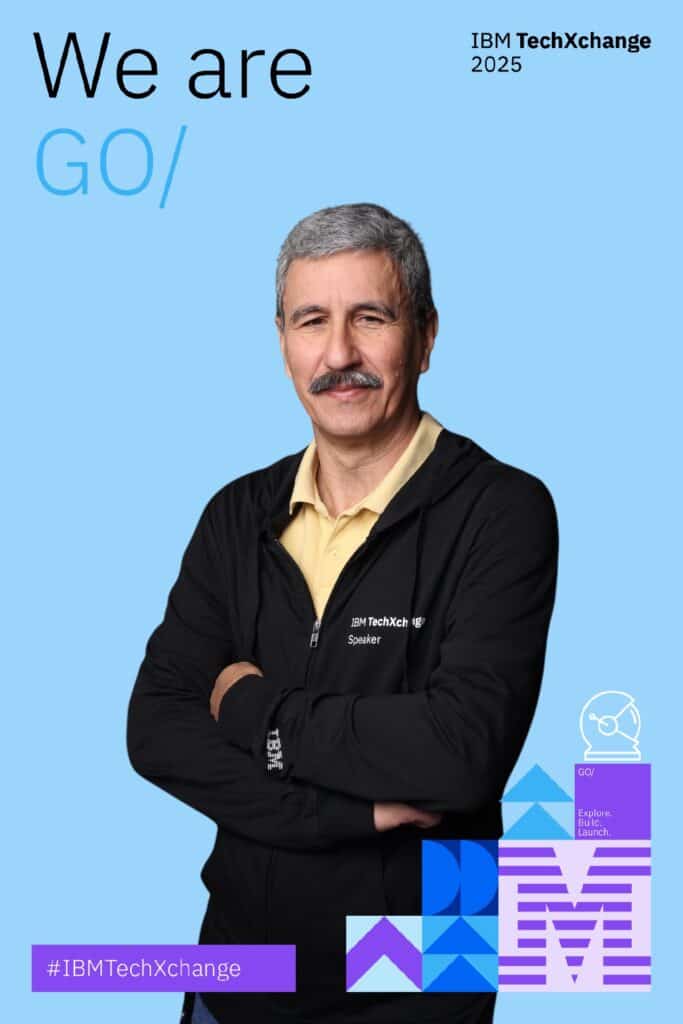 Professional DSLR headshot lighting inside a corporate photo booth at a convention center